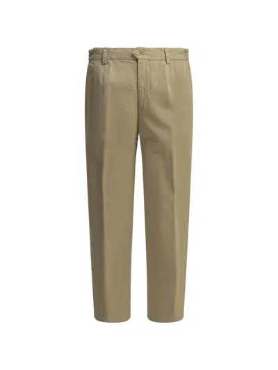 Briglia 1949 Portofino Pleated Trousers In Green