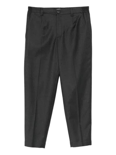 Briglia 1949 Portofino Tapered Trousers In Gray
