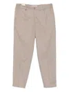Briglia 1949 Pressed-crease Button Trousers In Neutral