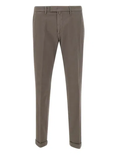 Briglia 1949 Pressed-crease Trousers In Brown