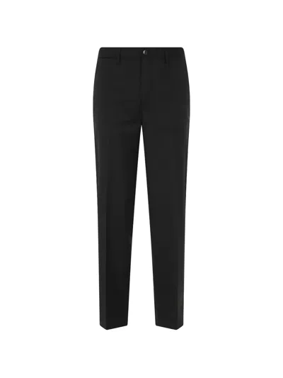 Briglia 1949 Pressed-crease Tailored Trousers In Black