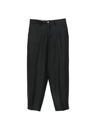 Briglia 1949 Pressed-crease Tailored Trousers In Gray