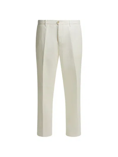 Briglia 1949 Pressed-crease Tailored Trousers In Neutral
