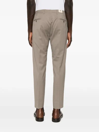 Briglia 1949 Pressed-crease Tailored Trousers In Gray