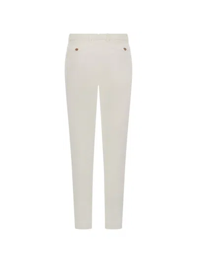 Briglia 1949 Pressed-crease Tailored Trousers In White