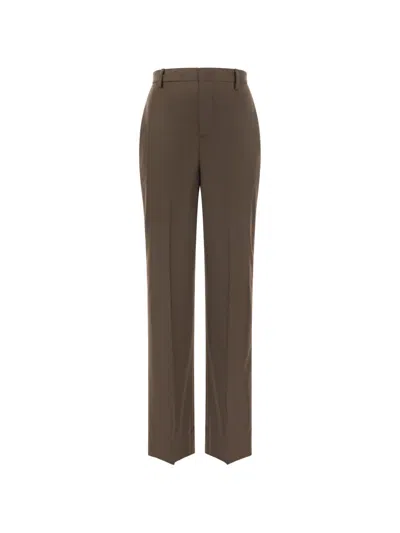 Briglia 1949 Pressed-crease Trousers In Green