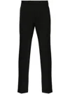 Briglia 1949 Quartieris Tapered-leg Trousers In Black