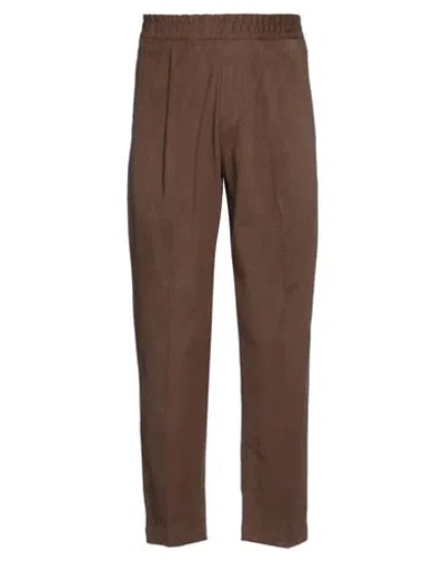 Briglia 1949 Racconta La Sartoria Man Pants Brown Size 30 Cotton, Elastane