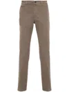 Briglia 1949 Slim-cut Chino Trousers In Brown