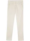 Briglia 1949 Slim-cut Chino Trousers In White