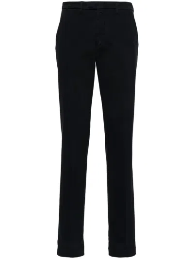 Briglia 1949 Slim-leg Cotton Chino Trousers In Blue