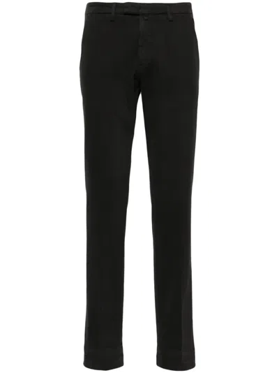 Briglia 1949 Slim-leg Cotton Chino Trousers In Grey