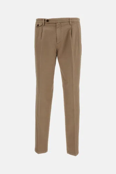 Briglia 1949 Slim Trousers In Brown