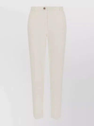 Briglia 1949 Slim-fit Trousers In White