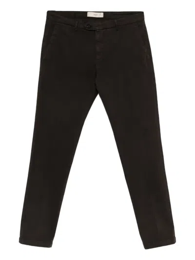 Briglia 1949 Straight-leg Chino Trousers In Brown