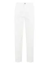 Briglia 1949 Straight-leg-hose Mit Stretch In Weiss