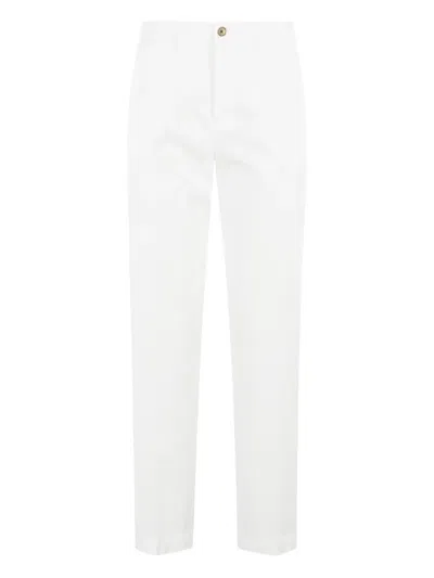 Briglia 1949 Straight-leg-hose Mit Stretch In White