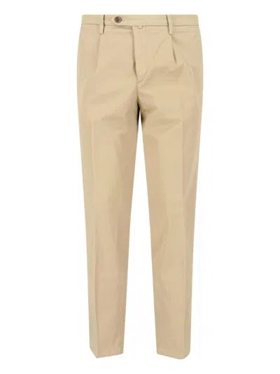 Briglia 1949 Tailored Pants In Sand