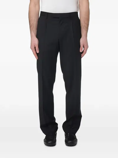 Briglia 1949 Tailored Wool Trousers In Blue