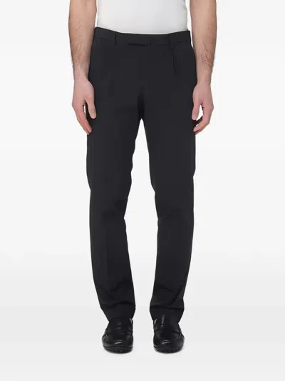 Briglia 1949 Tailored Wool Trousers In Black