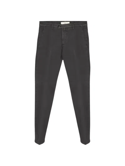 Briglia 1949 Tapered Chino Pants In Black