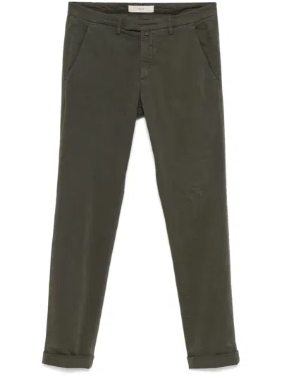 Briglia 1949 Straight-leg Chino Trousers In Green