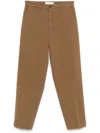 Briglia 1949 Tapered Trousers In Brown
