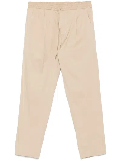 Briglia 1949 Tapered Trousers In Beige
