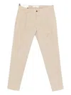 Briglia 1949 Tiberio Pleated Chinos In Neutral