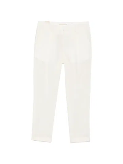 Briglia 1949 Tiberio Pressed-crease Trousers In White