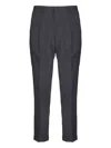 Briglia 1949 Tiberios Pleat-detail Trousers In Gray