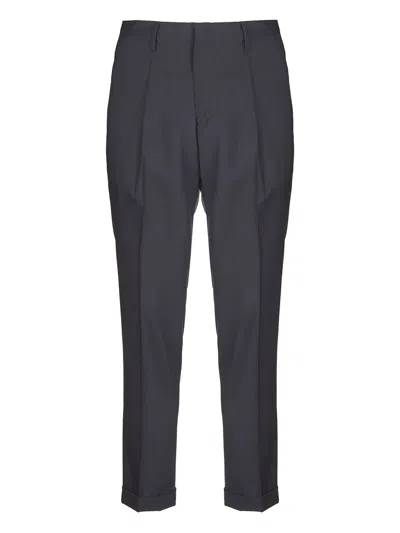 Briglia 1949 Tiberios Pleat-detail Trousers In Gray