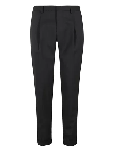 Briglia 1949 Tiberios Pleated Trousers In Black