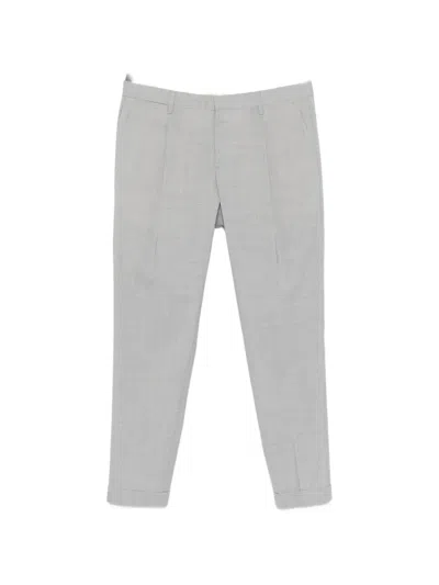 Briglia 1949 Tiberios Pleated Trousers In Gray