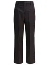 Briglia 1949 Wool Cashmere Trousers In Brown