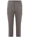 BRIGLIA 1949 TROUSERS BRIGLIA HAVANA IN FRESH WOOL