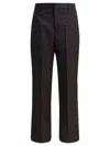 Briglia 1949 Wool Cashmere Trousers In Brown