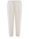 Briglia 1949 Trousers Briglia Portobello In Wool Blend In White