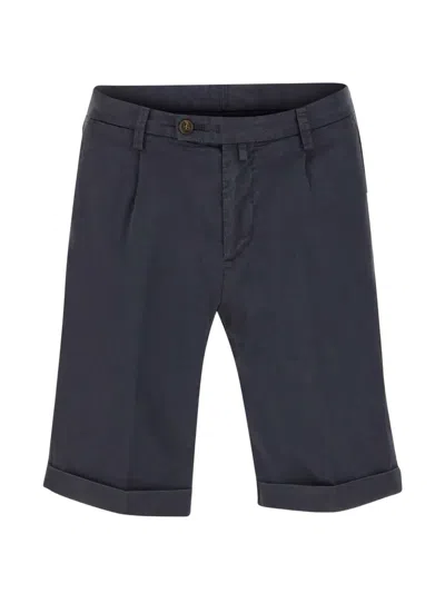 Briglia 1949 Turn-up Cuff Shorts In Blue