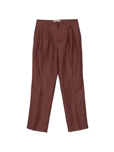 Briglia 1949 Villeneuve Trousers In Red