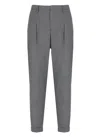 Briglia 1949 Pants With Micro Pattern In Gray