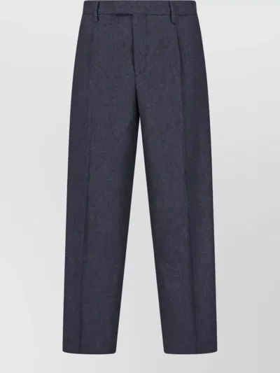 Briglia 1949 Virgin Wool Single Breasted Suit In Blue