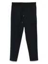 Briglia 1949 Virgin-wool-blend Tapered Trousers In Blue