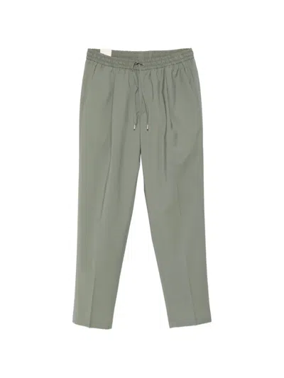 Briglia 1949 Wimbledons Drawstring Pleated Trousers In Green