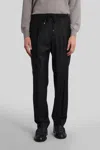 Briglia 1949 Wimbledons Pants In Black Cotton In Black