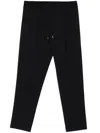 Briglia 1949 Virgin-wool-blend Tapered Trousers In Blue