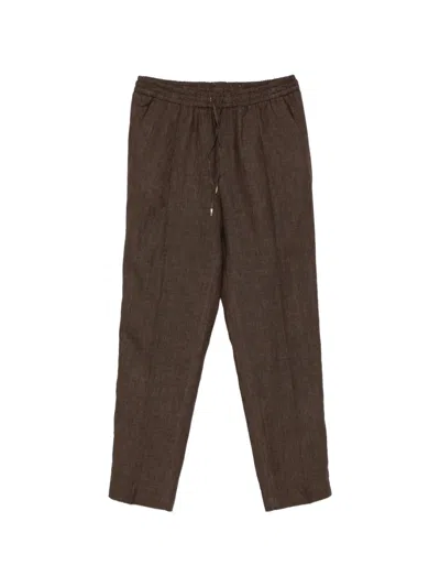 Briglia 1949 Wimbledonw Drawstring Trousers In Brown