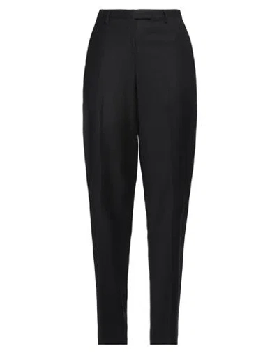BRIGLIA 1949 BRIGLIA 1949 WOMAN PANTS BLACK SIZE 10 VIRGIN WOOL, ELASTANE