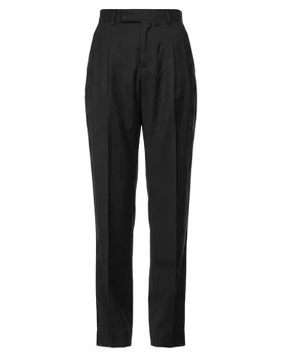 Briglia 1949 Woman Pants Black Size 8 Virgin Wool, Polyester, Elastane