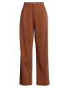 Briglia 1949 Woman Pants Brown Size 6 Cotton, Elastane